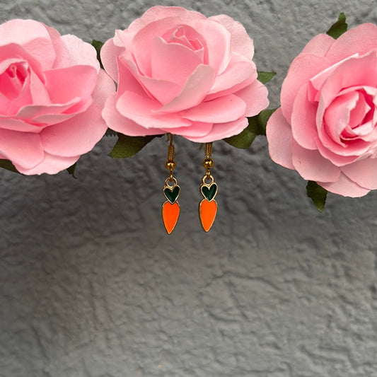 Boucles d’oreilles carottes