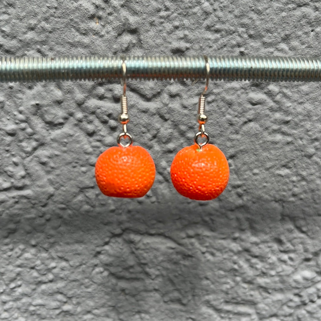 Boucles d’oreilles orange