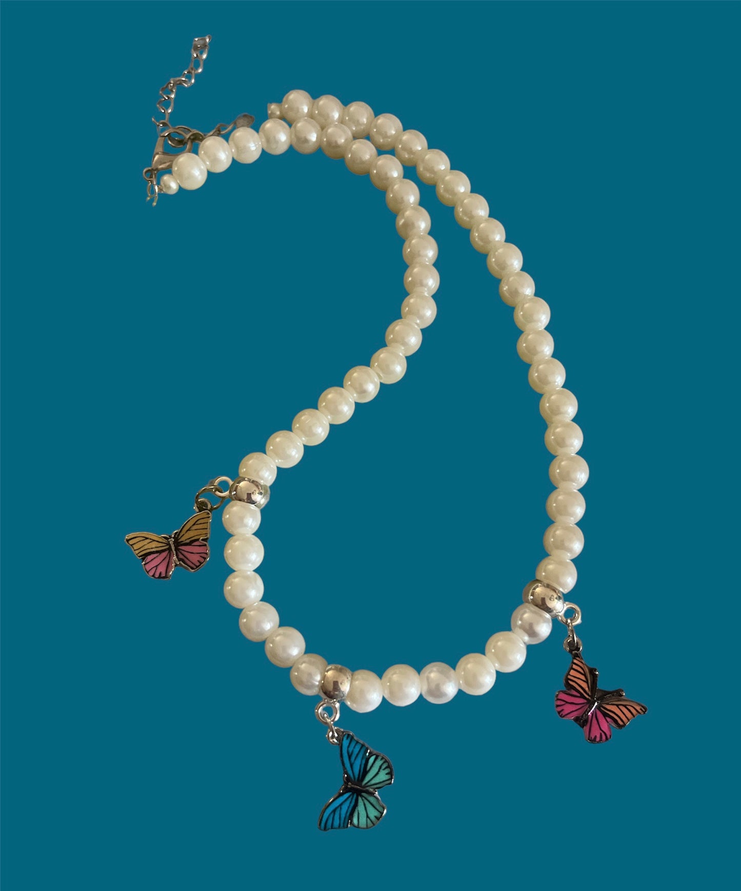 Collier papillons