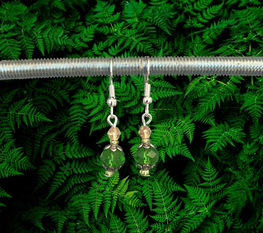 Boucles d'oreilles cristal