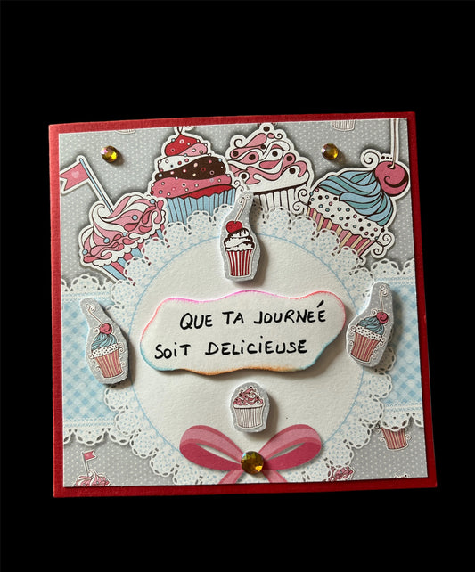 Carte Que ta journée soit délicieuse
