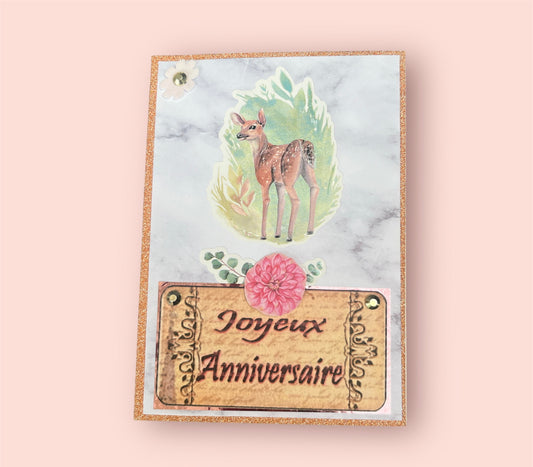Carte Joyeux Anniversaire