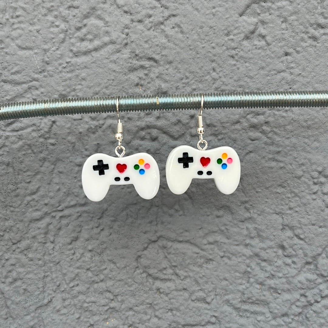 Boucles d’oreilles manettes de jeu