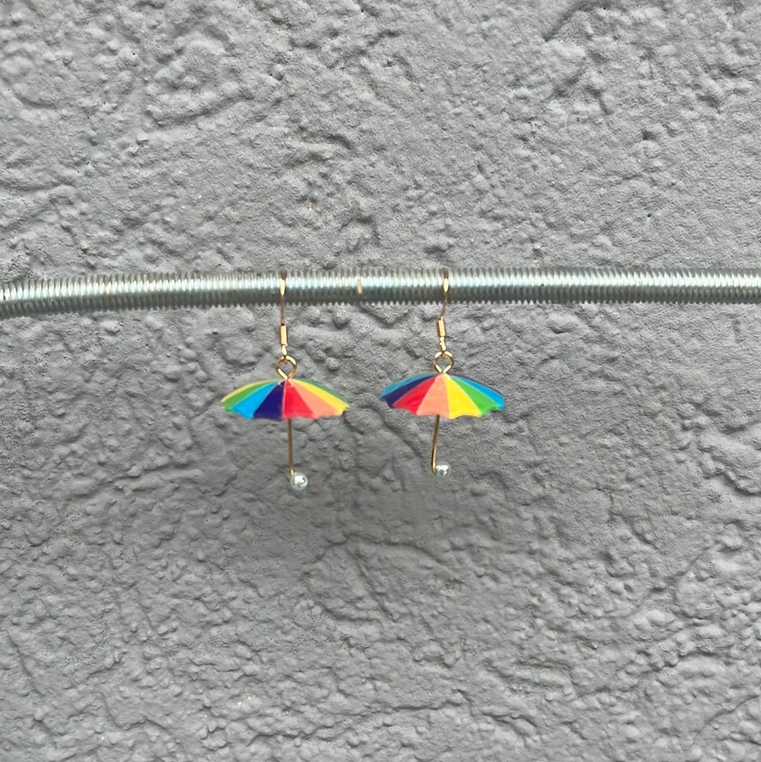 Boucles d’oreilles parapluie