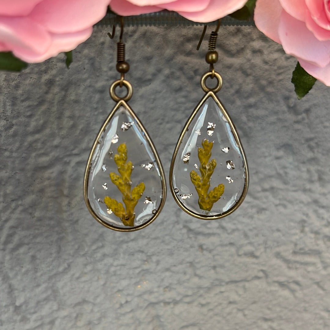 Boucles d’oreilles en résine