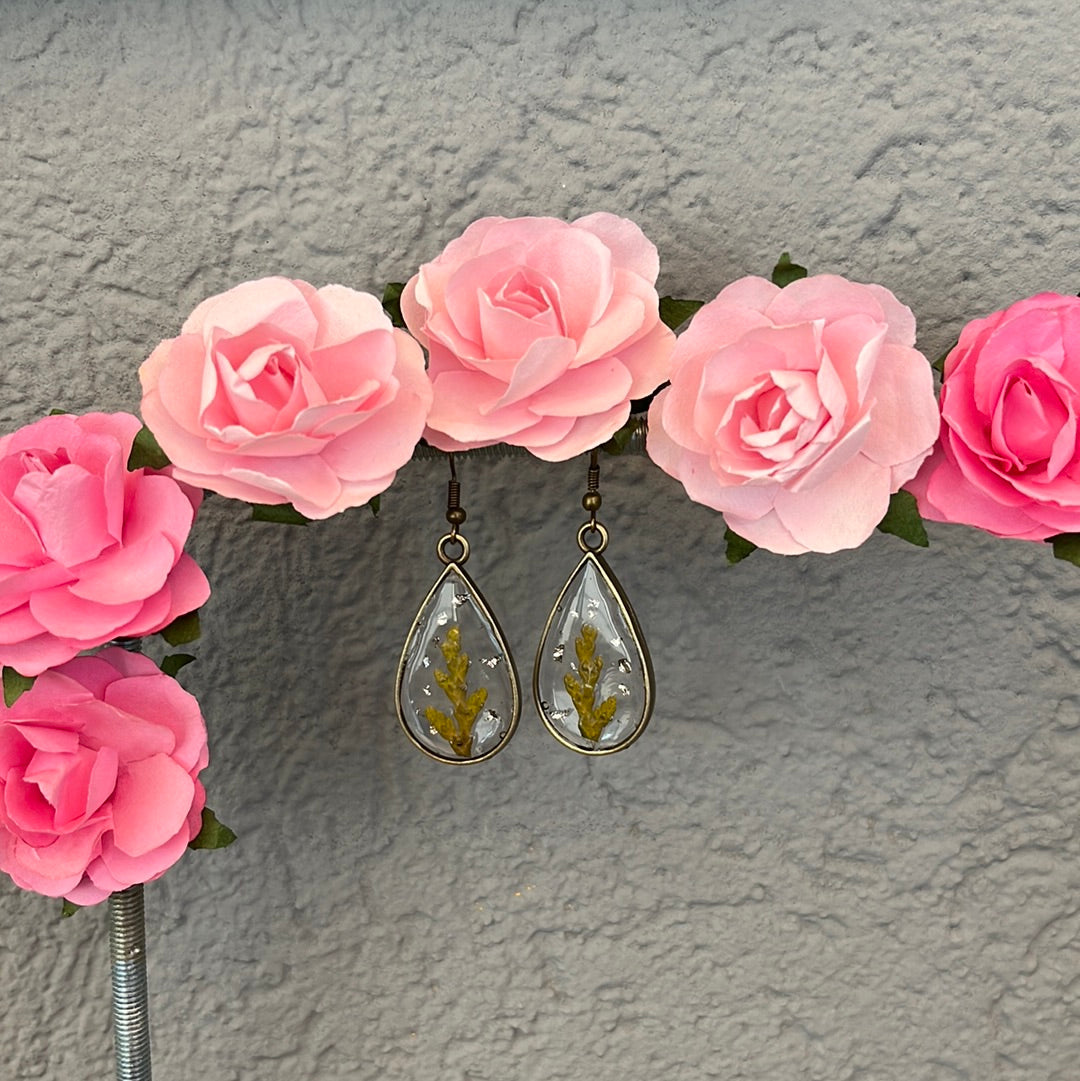 Boucles d’oreilles en résine