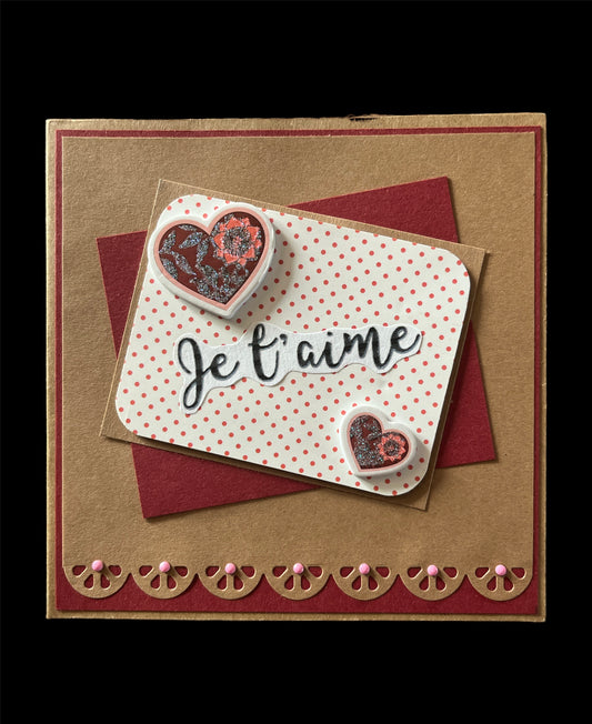 Carte Je T'aime