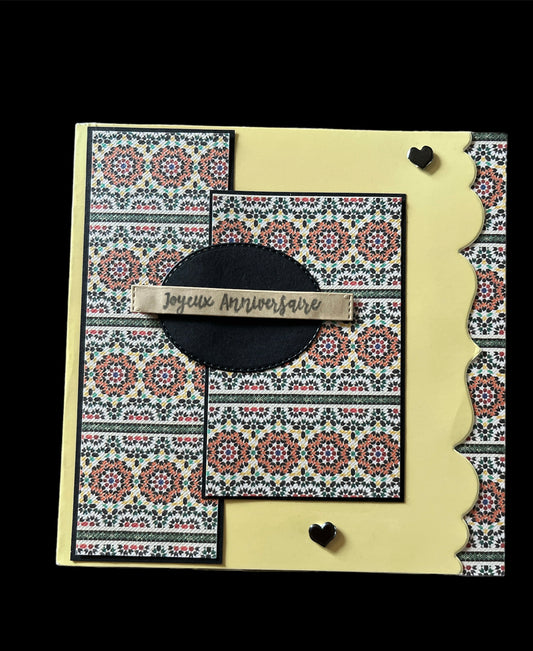 Carte Joyeux Anniversaire