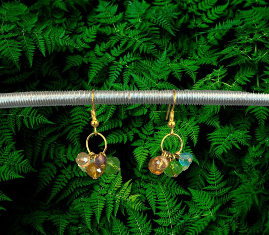 Boucles d’oreilles cristal