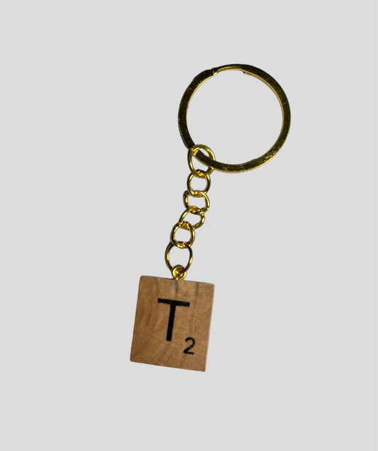 Porte clé lettre personnalisé