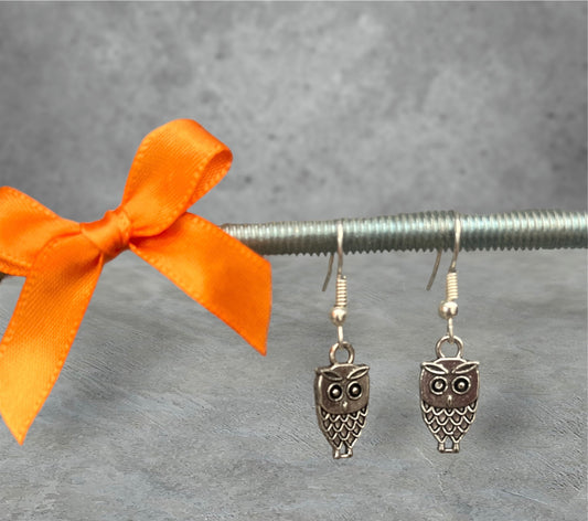 Boucles d’oreilles hiboux