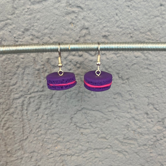 Boucles d’oreilles macarons