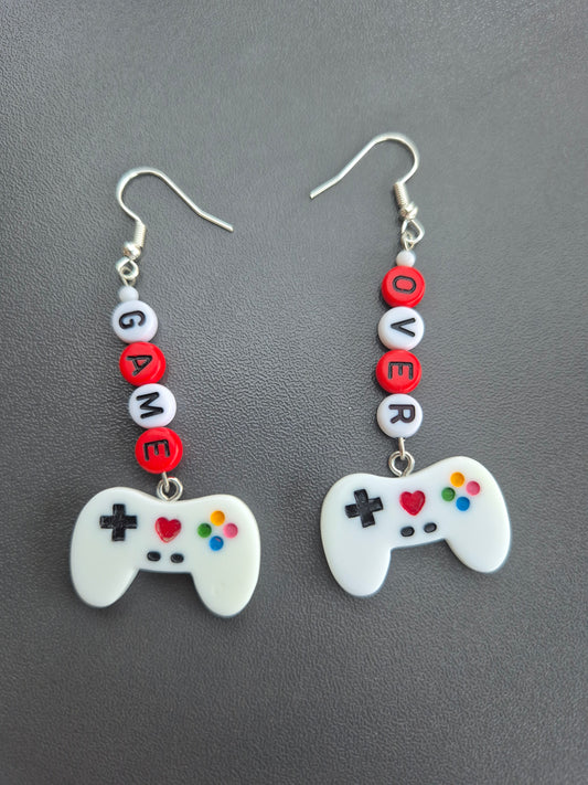 Boucles d’oreilles Game Over