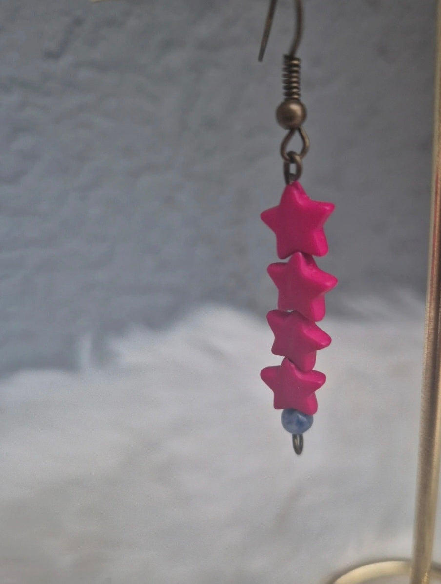 Boucles d’oreilles étoiles